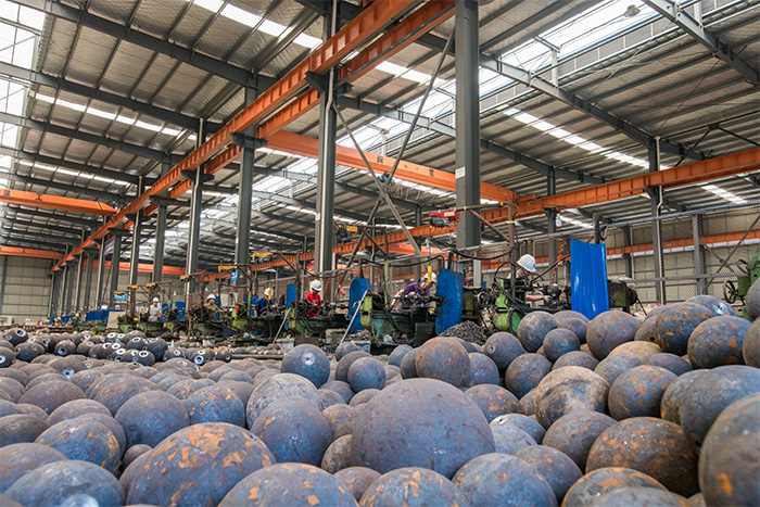 扬中网架配件车间